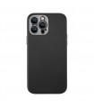 کیس چرمی مگ‌سیف‌دار سندمارک | Sandmarc مدل Leather Pro Case Magnetic مناسب iPhone 14 Pro Max-مشکی