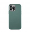 کیس چرمی مگ‌سیف‌دار سندمارک | Sandmarc مدل Leather Pro Case Magnetic مناسب iPhone 14 Pro-سبز‌آبی