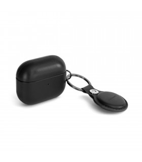 قاب محافظ چرمی ایرپادز پرو سندمارک مدل Sandmarc Leather Edition Airpods Pro Case رنگ مشکی