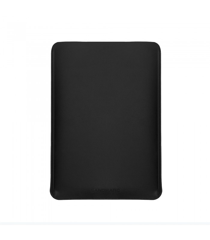 کاور چرمی مک بوک پرو ۱۴ اینچی سندمارک مدل Sandmarc Leather Edition Macbook Pro Sleeve  14-مشکی