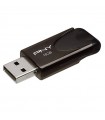 فلش مموری پی ان وای مدل PNY Attache 4 16GB USB 2.0 Flash Drive-کشویی دودی