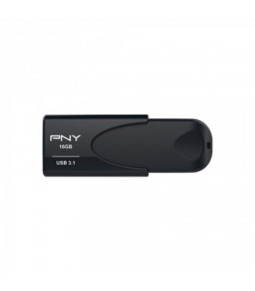 فلش مموری پی ان وای مدل PNY Attache 4 16GB USB 3.1 Flash Drive-کشویی مشکی