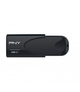فلش مموری پی ان وای مدل PNY Attache 4 256GB USB 3.1 Flash Drive-کشویی مشکی