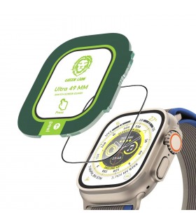 گلس اپل واچ گرین مناسب Apple Watch Ultra 49mm مدل Green Ultra HD Plus Watch Glass