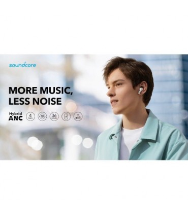 هدفون بی‌سیم انکر مدل Anker SoundCore Life Note 3i-سفید