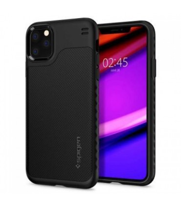 کیس Spigen مدل Hybrid NX مناسب iPhone 11 Pro-مشکی و نوک‌مدادی-077CS27097