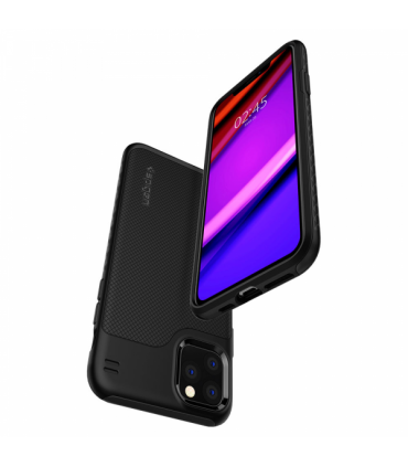 کیس Spigen مدل Hybrid NX مناسب iPhone 11 Pro-مشکی و نوک‌مدادی-077CS27097