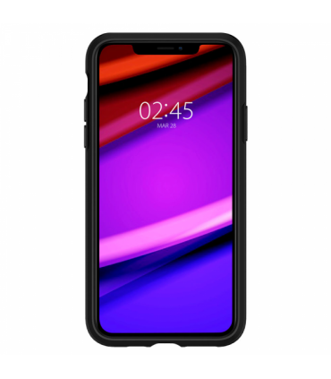 کیس Spigen مدل Hybrid NX مناسب iPhone 11 Pro-مشکی و نوک‌مدادی-077CS27097