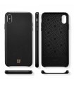 کیس چرمی Spigen مدل LA MANON CALIN مناسب iPhone XS Max-مشکی-065CS25092