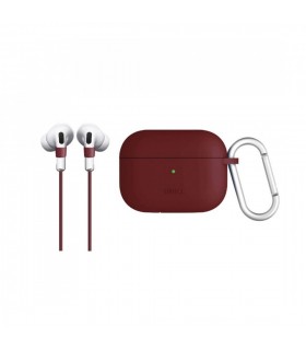 کیس ایرپاد پرو یونیک با بند گردنی مدل UNIQ Vencer-زرشکی