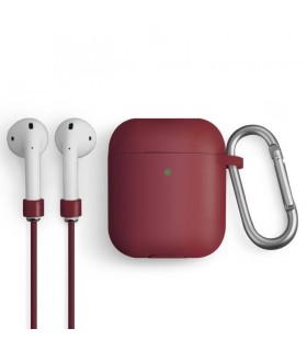 کیس ایرپاد ۱ و ۲ یونیک با بند گردنی مدل UNIQ Vencer-زرشکی