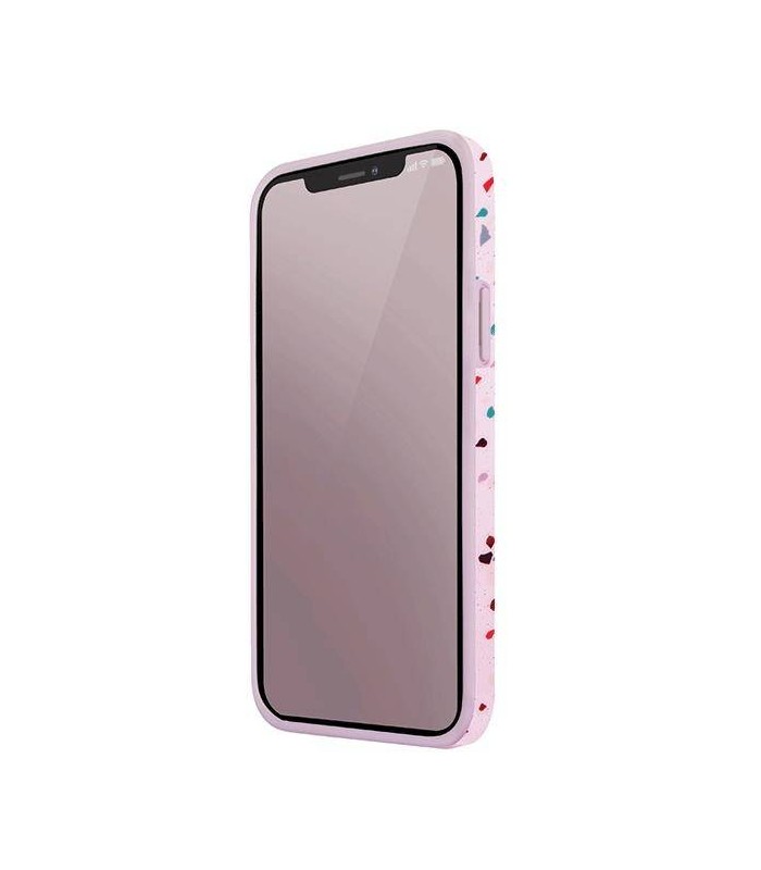 کیس طرحدار یونیک | UNIQ مدل Coehl terrazzo مناسب iPhone 12/12 Pro-TEZPNK