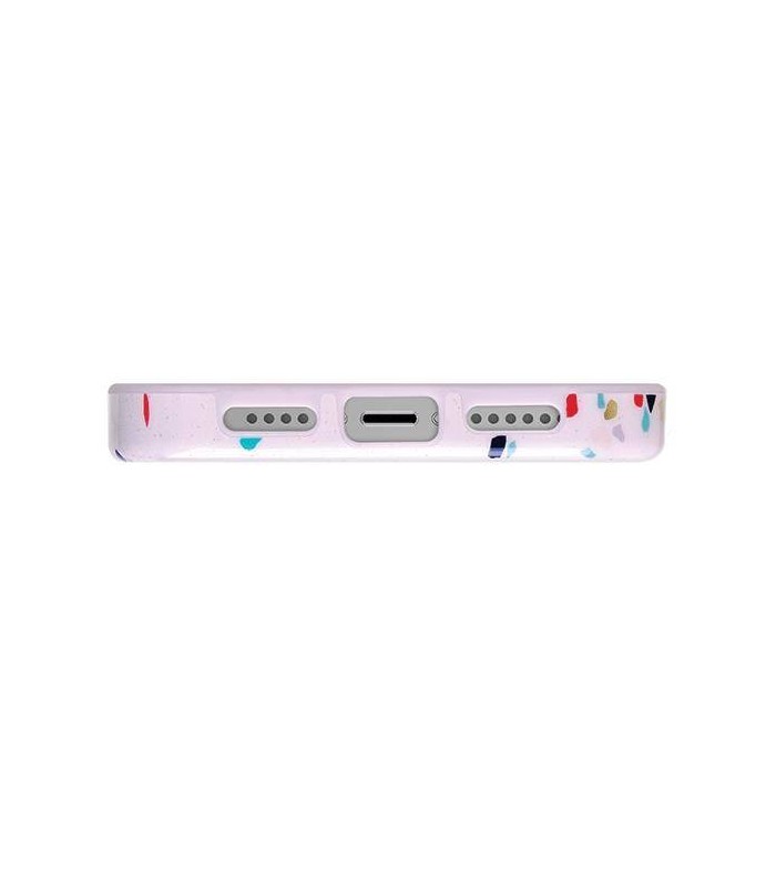 کیس طرحدار یونیک | UNIQ مدل Coehl terrazzo مناسب iPhone 12/12 Pro-TEZPNK