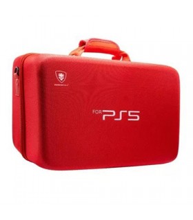 کیف ضد ضربه پلی استیشن ۵ دد اسکال مدل DeadSkull PS5 Bag-اصلی-قرمز