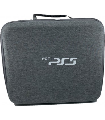کیف ضد ضربه پلی استیشن ۵ مدل PS5 Hardcase-اصلی-خاکستری