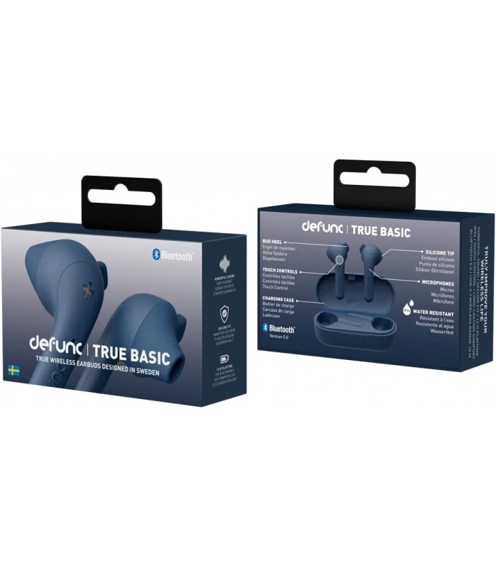 هدفون بی‌سیم دیفانک مدل defunc True Basic-آبی نفتی