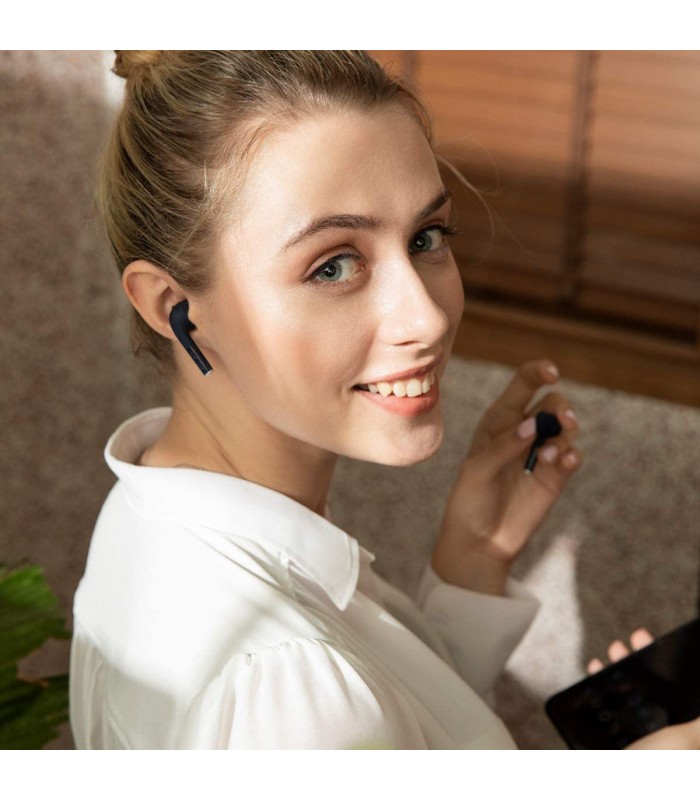 هدفون بی‌سیم دیفانک مدل defunc True Go Slim-آبی نفتی