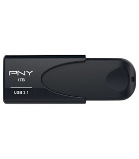 فلش مموری پی ان وای مدل PNY Attache 4 1TB USB 3.1 Flash Drive-کشویی مشکی