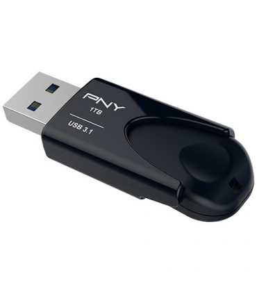 فلش مموری پی ان وای مدل PNY Attache 4 1TB USB 3.1 Flash Drive-کشویی مشکی