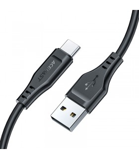 کابل شارژ ۱.۲ متری USB-A به USB-C ایس فست مدل ACEFAST C3-04 USB-A to USB-C-مشکی