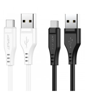 کابل شارژ ۱.۲ متری USB-A به USB-C ایس فست مدل ACEFAST C3-04 USB-A to USB-C-مشکی
