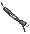 کابل شارژ ۱.۲ متری USB-C به لایتنینگ ایس فست مدل ACEFAST C1-01 USB-C to Lightning-مشکی