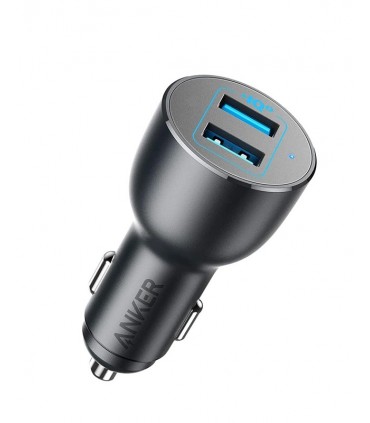 شارژر فندکی انکر مدل Anker PowerDrive III A2729H11 رنگ مشکی