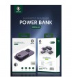 پاوربانک ۱۰ هزار مگ سیف گرین مدل Green Monaco Magsafe Power Bank