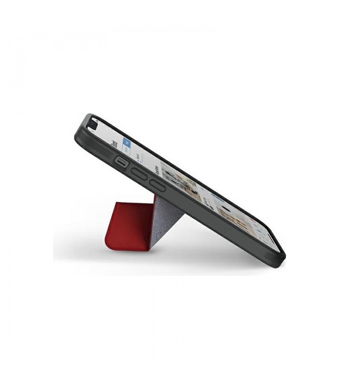 کیس استند دار یونیک مناسب iPhone 13 Pro Max مدل UNIQ Transforma MagSafe-قرمز