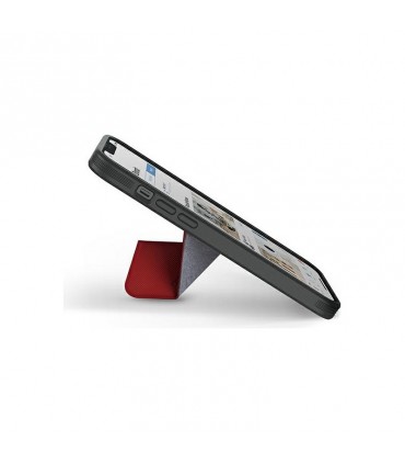 کیس استند دار یونیک مناسب iPhone 13 Pro Max مدل UNIQ Transforma MagSafe-قرمز