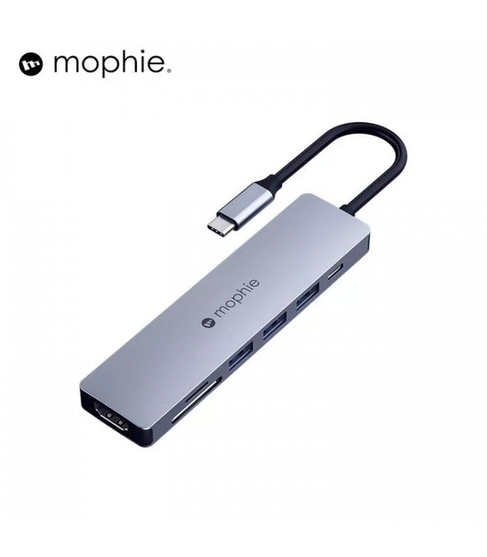 هاب شارژر موفی مدل Mophie USB-C 7 in 1 Multiport Adaptor