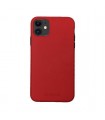 قاب موبایل دلفی مدل DermaCase مناسب برای iPhone 11/XR - رنگ قرمز