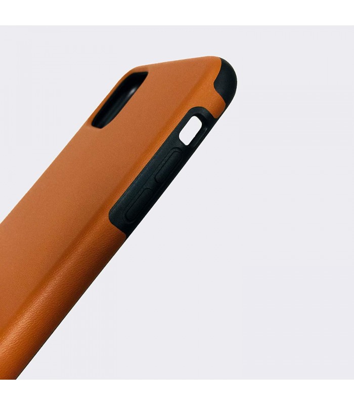 قاب موبایل دلفی مدل DermaCase مناسب برای آیفون 11 Pro Max/XS Max - رنگ قهوه‌ای