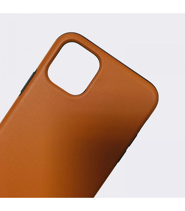 قاب موبایل دلفی مدل DermaCase مناسب برای آیفون 11 Pro Max/XS Max - رنگ قهوه‌ای