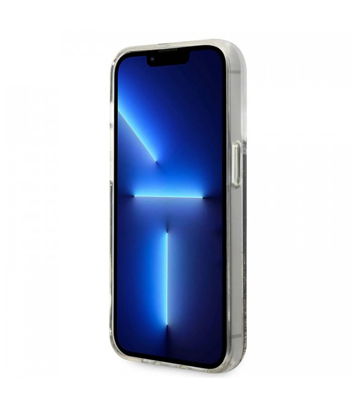 کیس آکواریومی سی جی موبایل مناسب iPhone 14 Pro مدل CG Mobile KARL LAGERFELD-مشکی/طلایی-KLHCP14LLGGKBK