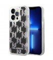 کیس آکواریومی سی جی موبایل مناسب iPhone 14 Pro مدل CG Mobile KARL LAGERFELD-مشکی-KLHCP14LLMNMK