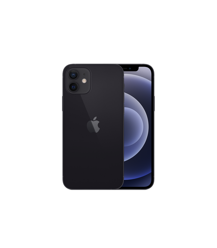 گوشی موبایل اپل مدل iPhone 12 ظرفیت ۶۴ گیگابایت مشکی دو سیم کارت