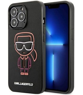 کیس سی جی موبایل مناسب iPhone 13 Pro مدل CG Mobile KARL LAGERFELD-مشکی-KLHCP13LTUOK
