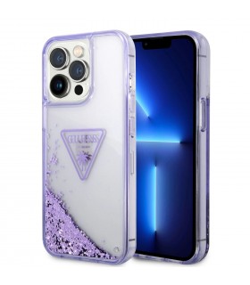 کیس آکواریومی سی جی موبایل مناسب iPhone 14 Pro Max مدل CG Mobile Guess-بنفش-GUHCP14XLFCTPU