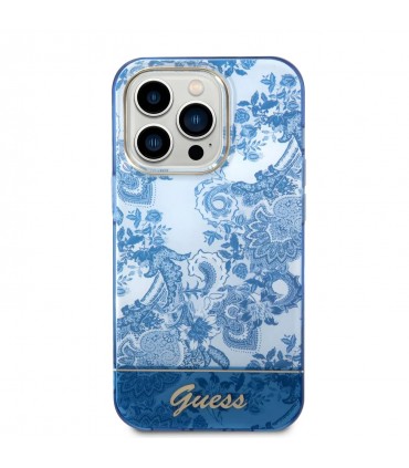 کیس سی جی موبایل مناسب iPhone 14 Pro مدل CG Mobile Guess-آبی-GUHCP14LHGPLHB