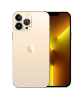 گوشی موبایل اپل iPhone 13 Pro Max رنگ طلایی ظرفیت 128GB-تک سیمکارت-نات اکتیو