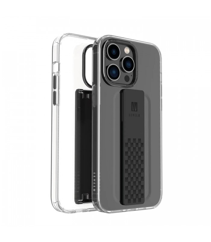 کیس لولو مدل Levelo Graphia مناسب iPhone 14 Pro-مشکی
