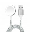 کابل شارژ اپل واچ گرین مدل Green Magnetic Charging Cable for iWatch USB-A-۱.۲ متری-سفید