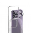 پک ۳ در ۱ کیس شفاف/گلس شفاف/محافظ لنز گرین مدل Green 3 in 1 Protection Pack مناسب iPhone 14 Pro Max