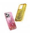 کیس آکواریومی گرین مناسب iPhone 14 Pro مدل Green Happiness Case 3D Glitter Resin