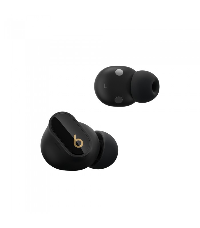 هدفون توگوشی بی‌سیم بیتس استودیو بادز پلاس مدل Beats Studio Buds plus | رنگ مشکی/طلایی