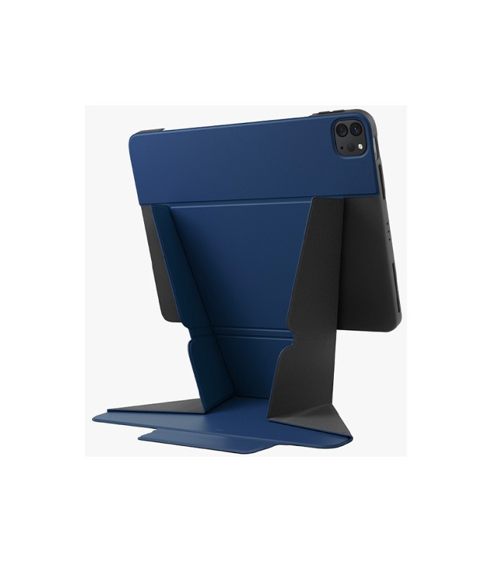 کیف کلاسوری استنددار یونیک مدل UNIQ Ryze مناسب برای تبلت اپل iPad Pro 11"/iPad Air 10.9"-آبی-RYZEBLU