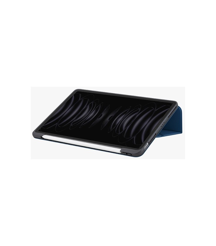 کیف کلاسوری استنددار یونیک مدل UNIQ Ryze مناسب برای تبلت اپل iPad Pro 11"/iPad Air 10.9"-آبی-RYZEBLU