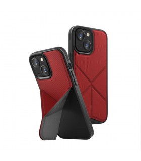 کیس استند دار یونیک مناسب iPhone 13/14 مدل UNIQ Transforma MagSafe-قرمز