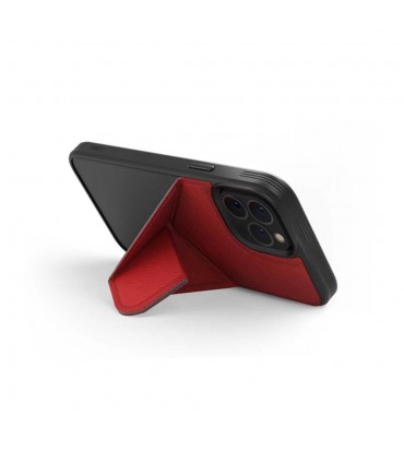 کیس استند دار یونیک مناسب iPhone 13/14 مدل UNIQ Transforma MagSafe-قرمز